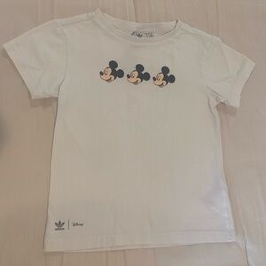 Adidas x Disney Kids White Mickey T-Shirt